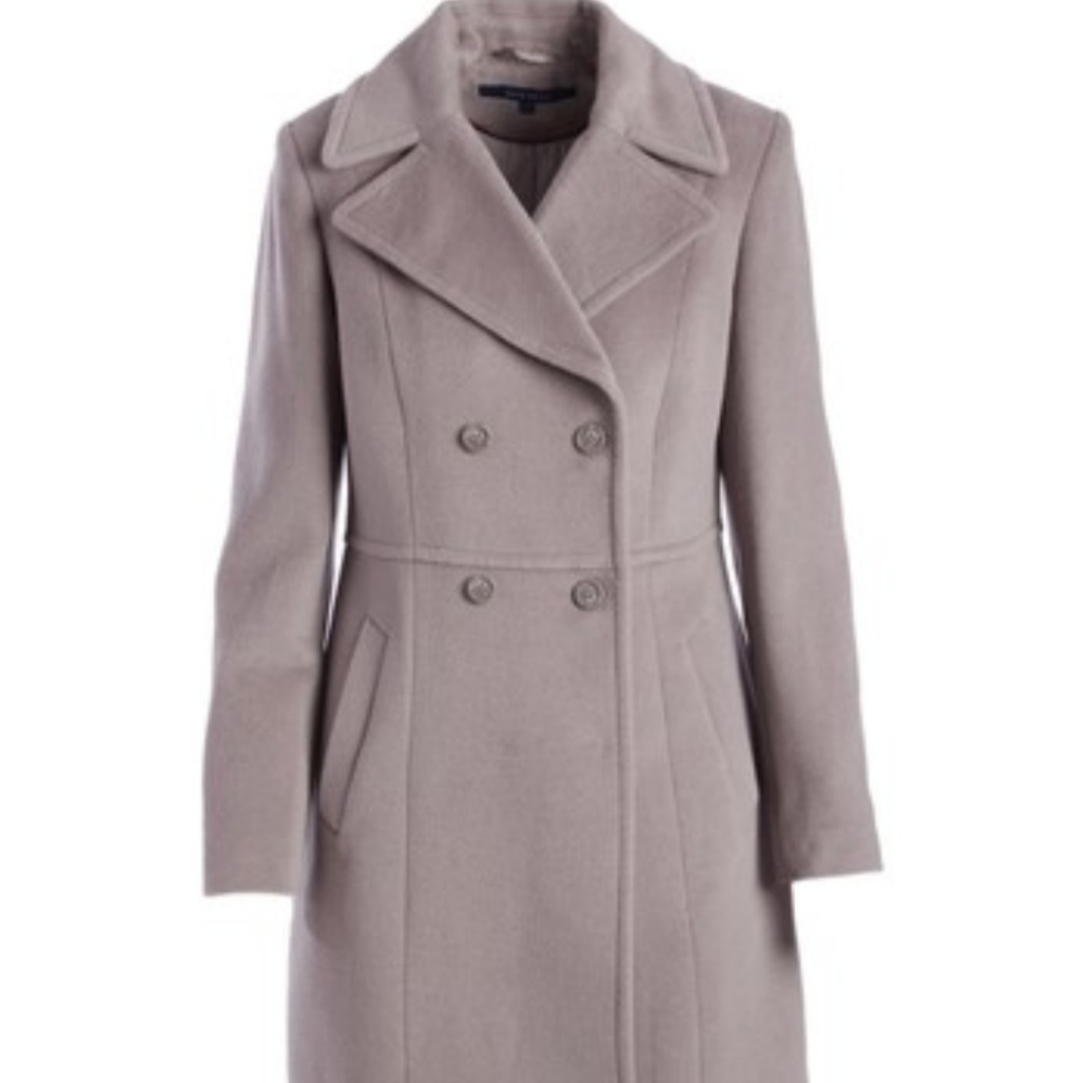 Cole Haan wool blend coat size 6, new.